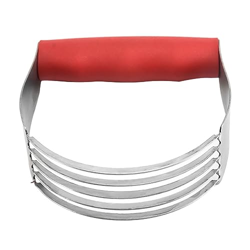 DECOMELODY ステンレス製 手動生地ミキサー クリーム攪拌器 パイカッター キッチン用品 耐久性と錆びにくさ 高耐久素材で簡単洗浄 ホームベー
