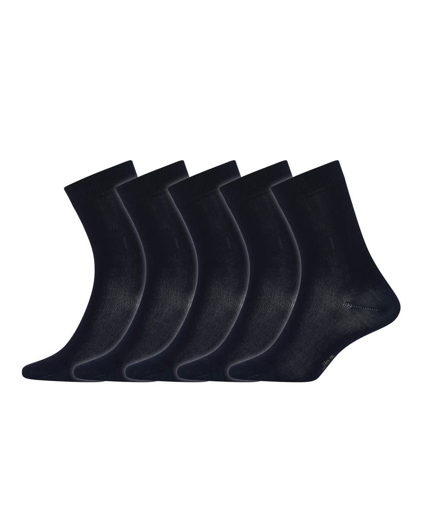 jbs Bamboo Boy Socks - Pack de 15, azul marino, 31-34 cm