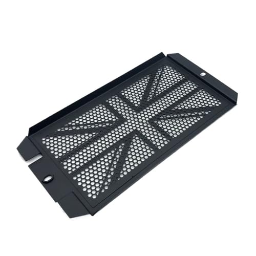 Eviter la surchauffe Trident 660 avec la protection calandre noire radiateur