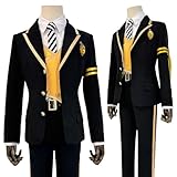 [HOLOUN] ついすとワンダーランド サバナクロー寮の制服 クリスマス ハロウィンコスプレ衣装 ゲーム仮装M