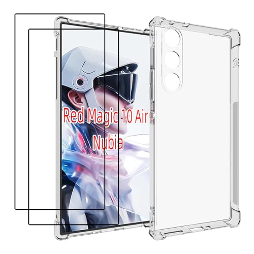 Coque RedMagic 10 Air 5G antichoc TPU souple avec film écran x2