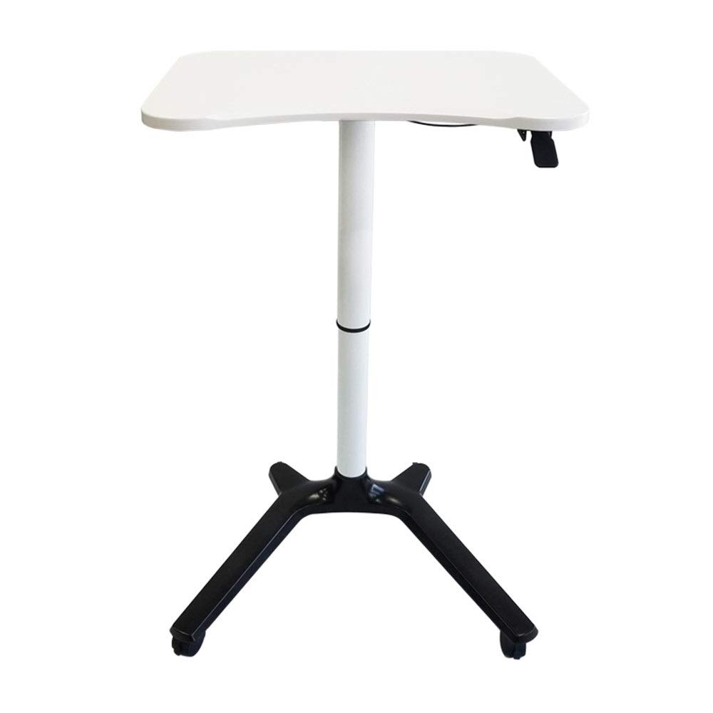 Buy Lectern Height Adjustable Podium with Wheels Pneumatic Lectern Portable Presentation Podium