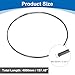 uxcell Tungsten Wire, 99.95% High Purity Tungsten Wire 0.02mm Dia x 4 Meter Length Tungsten Filament Metal Coil for Light Bulb Production Electronics Industry