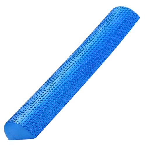 Medio rodillo de espuma, rodillo de ejercicio para músculo, rodillos de espuma de media ronda para yoga, roller de masaje de 23.6 pulgadas