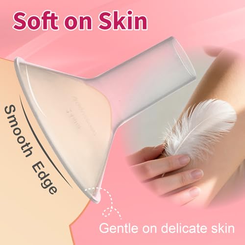 Image of Nenesupply GentleFit 28mm Compatible Breastshields for Medela Breastpumps Not Original Medela Pump Parts. Replace Medela Personalfit Breastshield Work with Medela Pump in Style Symphony Swing Harmony