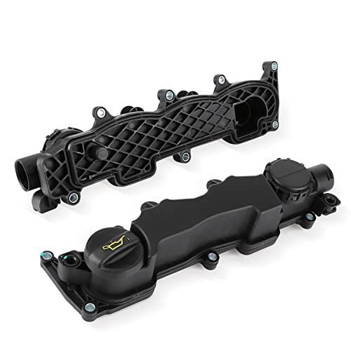 OUKENS Couvercle de soupape sert, 248l1 9651815680 cache culbuteur et joint pour 1.6 HDI Berlingo C2 C3 C4 C5 Xsara 0248L1