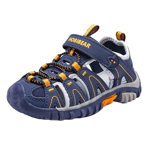 HOBIBEAR Kinder Jungen Outdoor Sandalen Trekkingsandalen Sport...