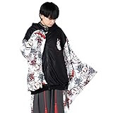 [エーシーディーシーラグ] ヒガンバナ キモノZIPパーカー 長袖 ACDC RAG 原宿系 ファッション レディース メンズ 病みかわいい 大きいサイズ (WHITE)