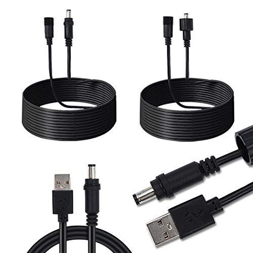 Richarm - Cable de extensión para luces solares sumergibles, cable con rango impermeable IP65, cable de extensión de 5 m para luces y focos solares Cover