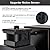 TITOSICHY Porch Lights with GFCI Outlet,Dusk to Dawn Motion Sensor Outdoor Lights,3 Light Modes Black Front Door Lights,Waterproof Outside Wall sconces for House Patio Garage (2 Pack)