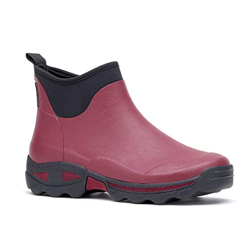 Rouchette Clean-Land Lady Prune, Gummistiefelette, 40