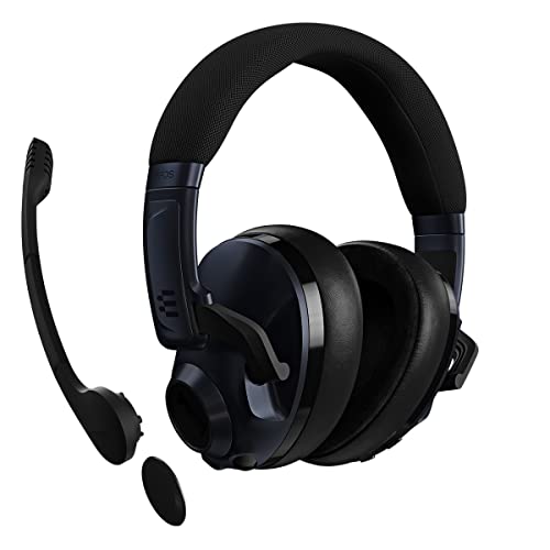 EPOS H3Pro Hybrid H3Pro Hybride Gaming-headset PC met Microfoon, Verbeterde Ruisonderdrukking, Verstelbaar, Smart Button Audio-Mixing met Blauwtooth en Gaming Suite, Surround Sound,Zwart - Afbeelding 5