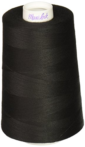 American & Efird Maxi-Lock Cone Thread Spool, Black
