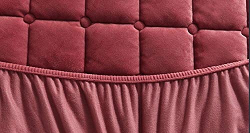 Mbros MBROS-2307175856 Baby Bed Sheet,Quilted Coral Fleece Velvet Thick Soft Pad Protector,Mattress Fitted Sheet Style Cover thumb #1