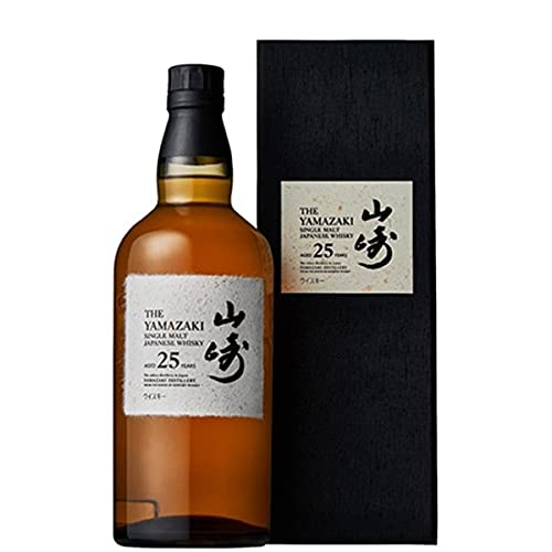 Amazon.co.jp: サントリー 山崎25年 シングルモルトウイスキー 43度  