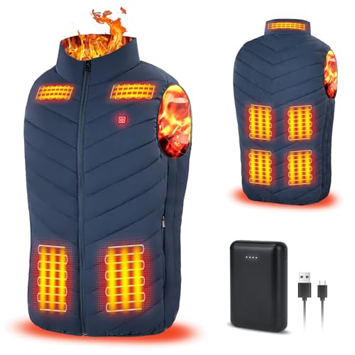 Rrtizan Heating Vest for Men,Lightweight Heated with Battery Pack