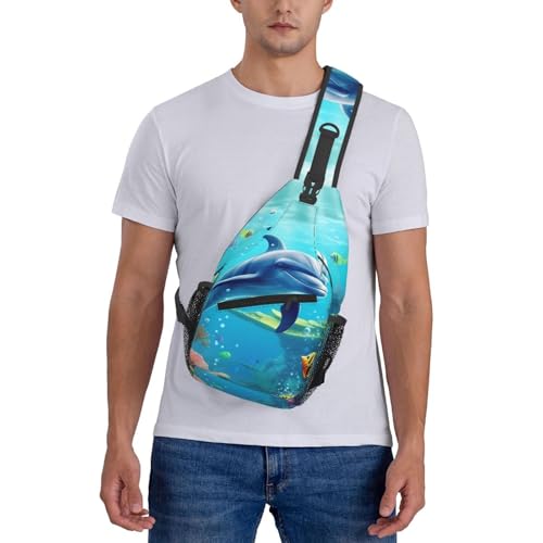 Bolso cruzado para hombre mochila tipo sling negro miniatura 7