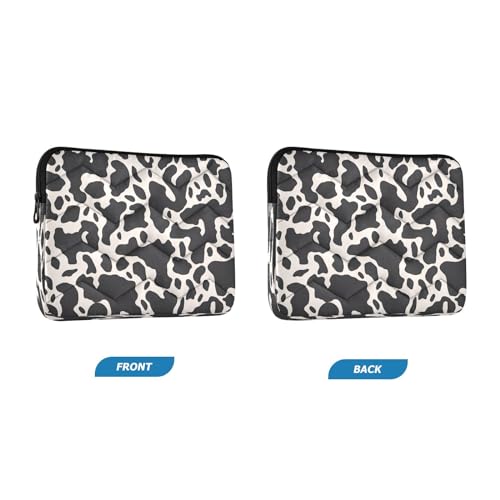 Funda para portátil textura vaca para laptops 13-14 pulgadas miniatura 2