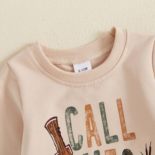 Toddler Boy Boy Hunting Outfit Mallard Duck Sweatshirt Top Jogger Pants Set 2Pcs Fall Winter Duck Hunting Clothes4