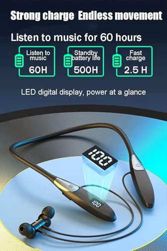 Auriculares Bluetooth Neckband In Ear con cancelación de ruido miniatura 3