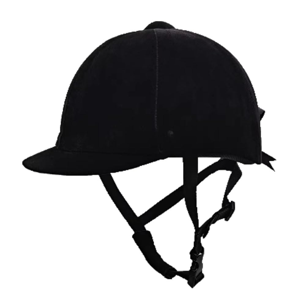 Children Horse Riding Hat, Adult Lightweight Velvet Equestrian Hat Equestrian Equipment for Protect the Head