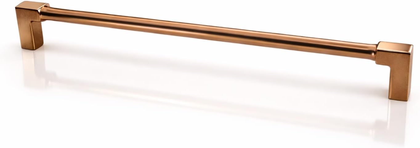 Özen (1 Adet) 224 mm Bronz Metal Çekmece Dolap Mobilya Kulp Mobilyalar İçin Şık Metalik Kulp