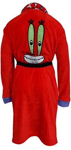 Underboss Mens Mr. Krabs Adult Plush Robe2