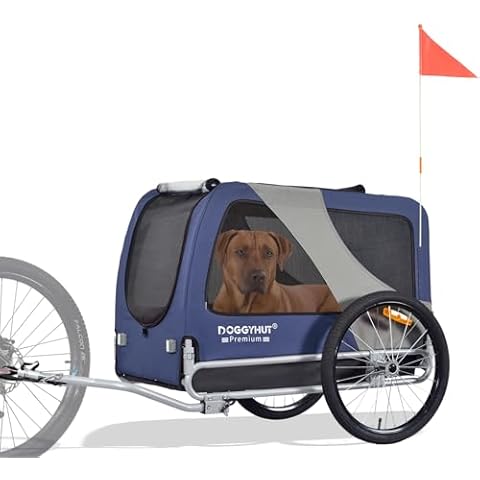 DOGGYHUT® Premium XL Pet Bike Trailer Cover