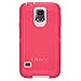 OTTERBOX DEFENDER SERIES Samsung Galaxy S5 Case - Retail Packaging - Neon Rose (Whisper White/B