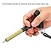 PATIKIL Fishing Hook Remover, Aluminum Alloy Squeeze-Out Disconnect Removal Device Tool Extractor for Fishing, Gold