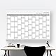 Wandkalender 2025 | Jahreskalender A1 - Jahresplaner 2025 84x59 cm, Wandplaner mit Kalenderwochen, Feiertagen - Großformat Kalender, Wall Calender, Plakatkalender Grau