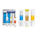Express Water Heavy Metal Anti-Scale Whole House Water Filter – 3 Stage Whole House Water Filtration System & Express Water Whole House Heavy Metal Water Filter Set