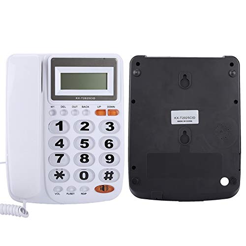 Téléphone fixe de bureau avec son clair pour le télétravail à domicile