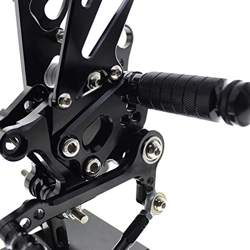 Commandes reculées moto Aprilia RSV4 repose pieds réglables CNC GP 2009-2016