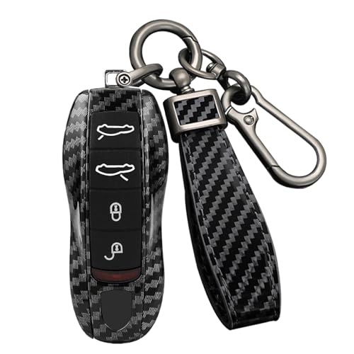 Coque de clé de voiture Porsche en plastique ABS pour remplacer un boîtier