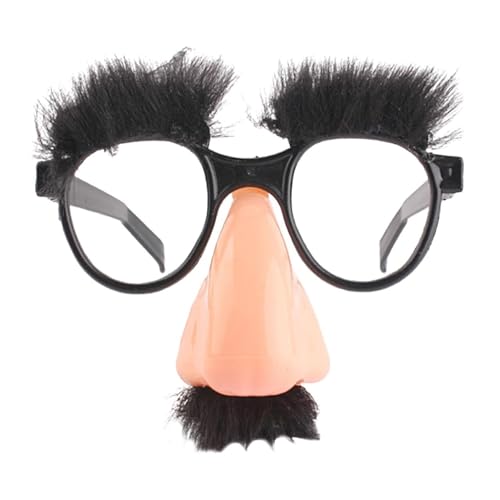 YANGWEN Gafas de Disfraz, Nariz Divertida Y Juego De Gafas,Gafas