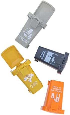 AITING Mini Curbside Vehicle Garbage Bin Trash Can Toy Kids Toy Push Vehicles Garbage Cans