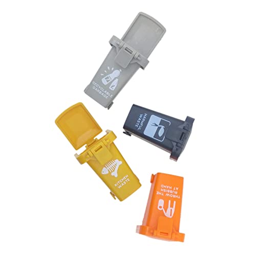 Aiting Mini Curbside Vehicle Garbage Bin Trash Can Toy Kids Toy Push Vehicles Garbage Cans #TOP2