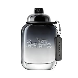 Coach for Men Eau de Toilette – Men’s Fragrance – Fougere Woody – With notes of Pear Nashi, Cardamom & Vetiver