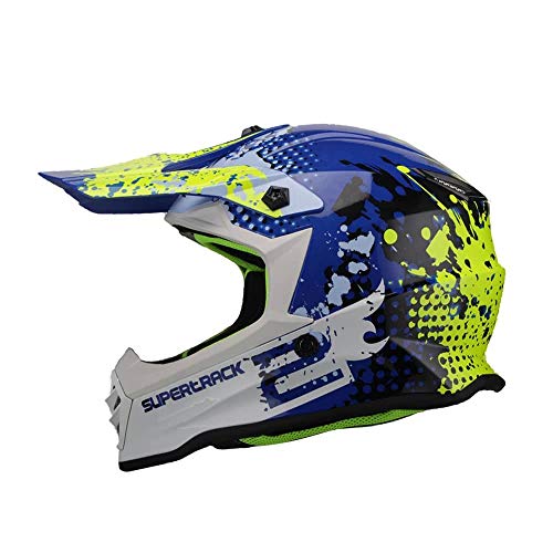 KSK Casque Supertrack Enfant Cross Décoré