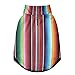 Oyihfvs Mexican Colorful Serape Stripes Winter Dog Coats, Dog Cold Weather Coat, Super Warm Fleece Pet Jackets Soft Cozy Coats for Small Medium Large Cats Dogs Pets L