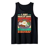 Amante de la gastronomía coreana divertida - Bibimbap Camiseta sin Mangas