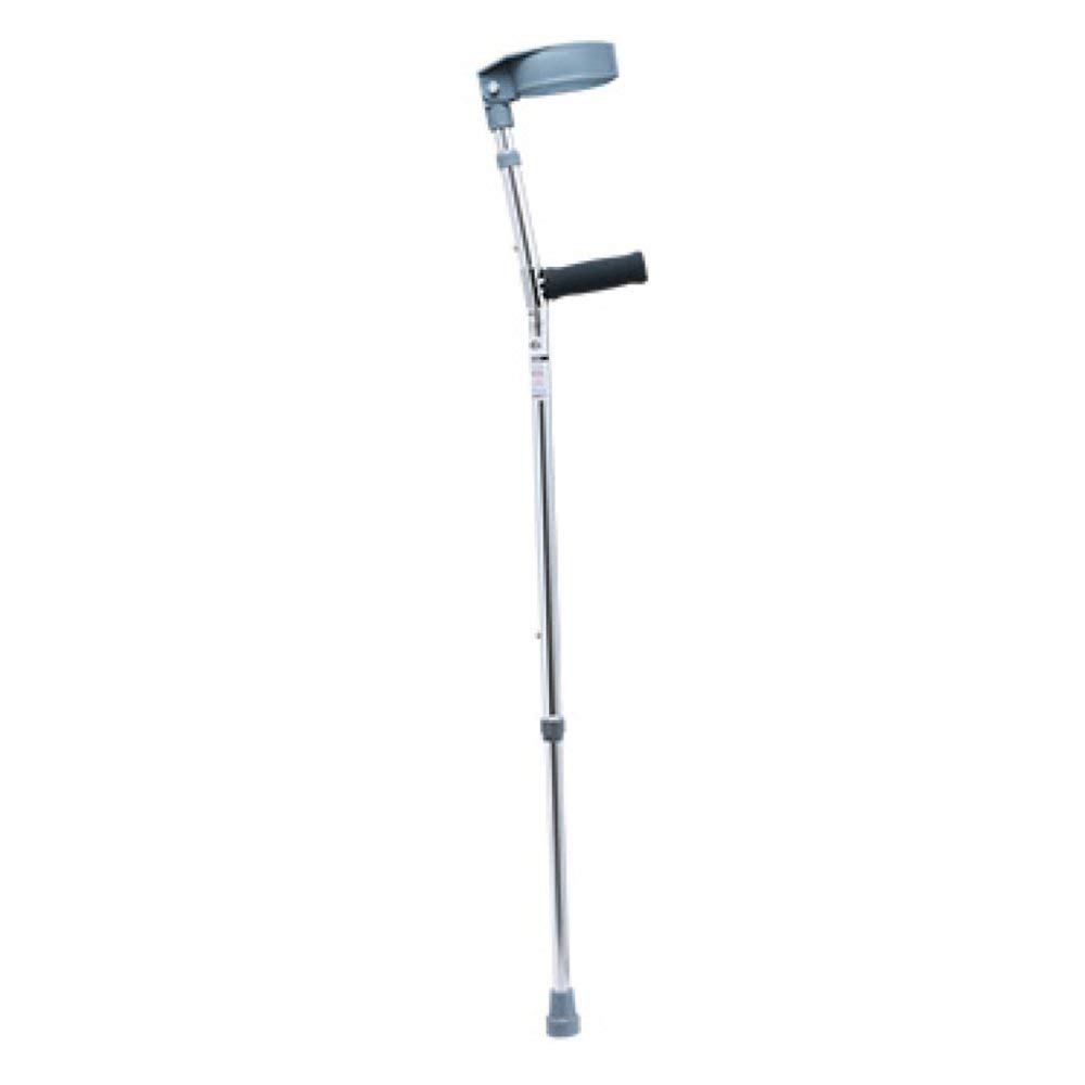 MObyat Andador para Ancianos,Bastón, muleta Brazo portátil Codo axila muletas fracturas de Ancianos Caminantes muletas de rehabilitación Antideslizantes Ligeras, 2 Piezas, 1 Pieza