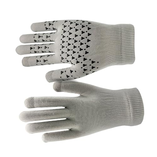 Fahoujs Manoplas cálidas para pala de esquí con palas de esquí Ciclismo a prueba de pared Guantes de invierno resistentes al viento Guantes térmicos para pantalla táctil Guantes de esquí