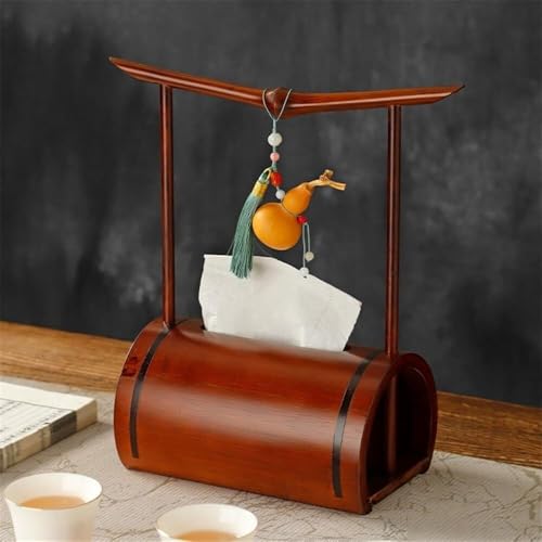 Boîte à mouchoirs rétro avec ouverture facile pour maison et bureau