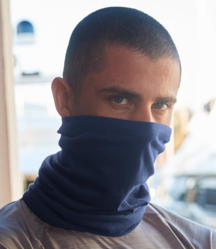 Merino Wool Neck Gaiter - 100% Merino Wool Mask, Breathable Quick-Dry Warmer for Skiing, Hiking and Outdoor Activities2