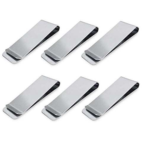 Cozihom Stainless Steel Slim Money Clip Cover