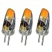 Produktbild PB-Versand 3x G4 mini LED 1,5 Watt 12V AC/DC warmweiß aus Silikon (Silica Gel) Lampe Leuchte Leuchtmittel dimmbar