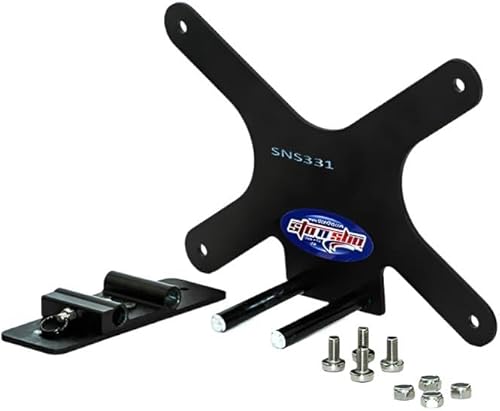 Miniatura 4 de STO N SHO Soporte de placa frontal compatible con Cadillac CT4- V Blackwing 2022-2025 sin divisor de fibra de carbono