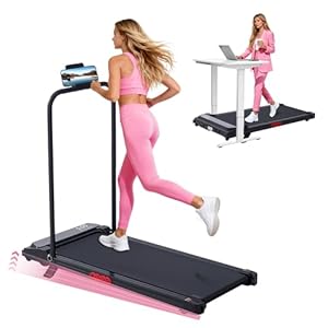 Walking Pad with Handle Bar and Incline, 3.0HP Electric Portable Small Treadmills with Incline for Home Small Spaces, 0.6-7.6MPH Compact Walking Pads Treadmill with Handles, 350LBS